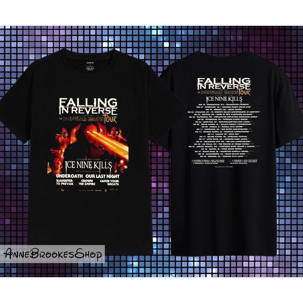 Falling In Reverse The Popular Mons Tour 2023 T-Shirt, Falling In Reverse Shirt-image