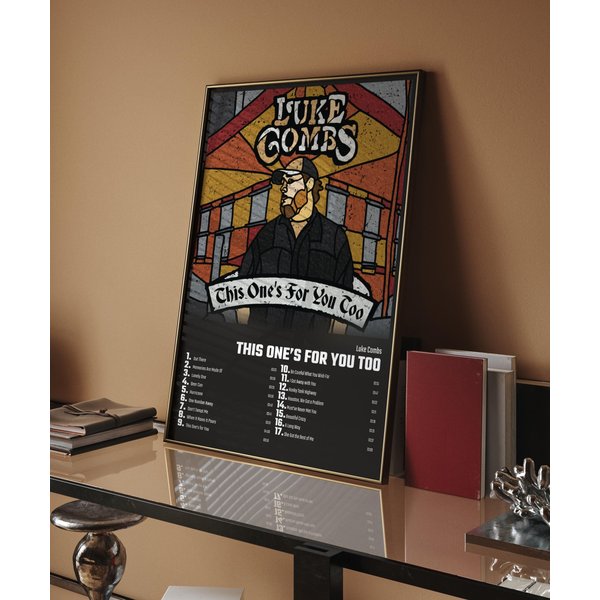 Lukee Comb - This Ones For You Too | Album Cover Poster-image