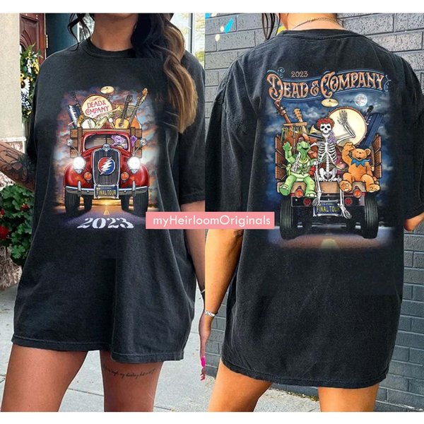 2023 The Final Tour Truck T-Shirt, D.Ead And Company The Final 2023 Summer Tour T-Shirt-image