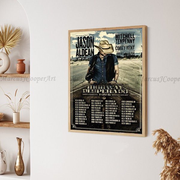 Jason Aldean 2023 Tour Poster-image