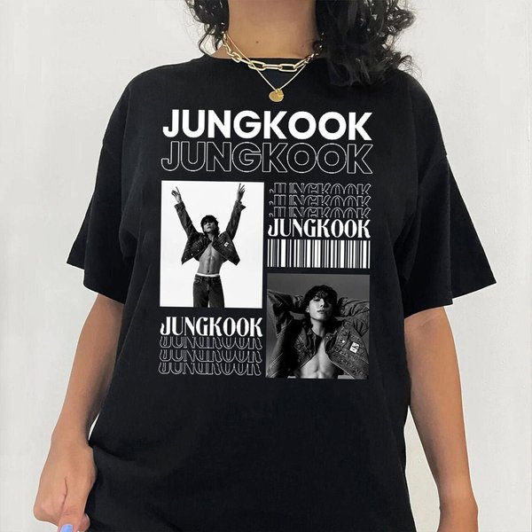 Jungkookie Graphic 90S Tshirt,Jungkook Bts Shirt, Vintage Jungkook 90S Bootleg Shirt-image