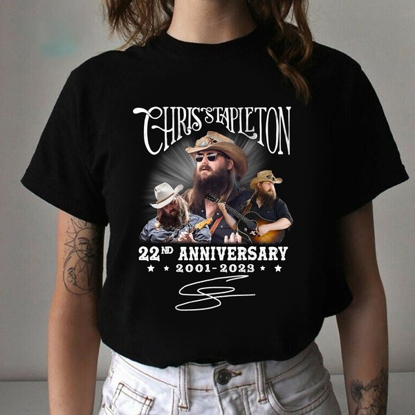 Chris Stapleton 22Nd Anniversary 2001-2023 Shirt-image
