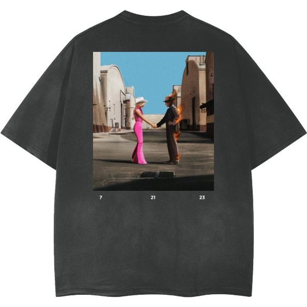 Handshake "Barbenheimer" Vintage Washed T-Shirt-image