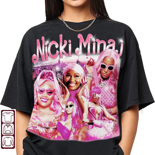 Nicki Minaj Vintage Bootleg Shirt From The 90S-image
