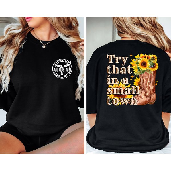 Jason Aldean Tshirt, Try That In A Small Town, Jason Aldean Tshirt,Country Music Tshirt-image
