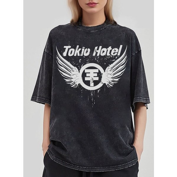 Tokio Hotel Logo Collection Singer T-Shirt-image