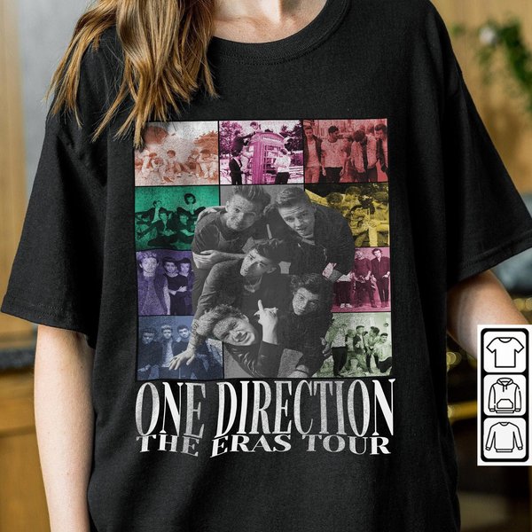 Louis Tomlinson Music Shirt, Vintage One Direction T-Shirt-image
