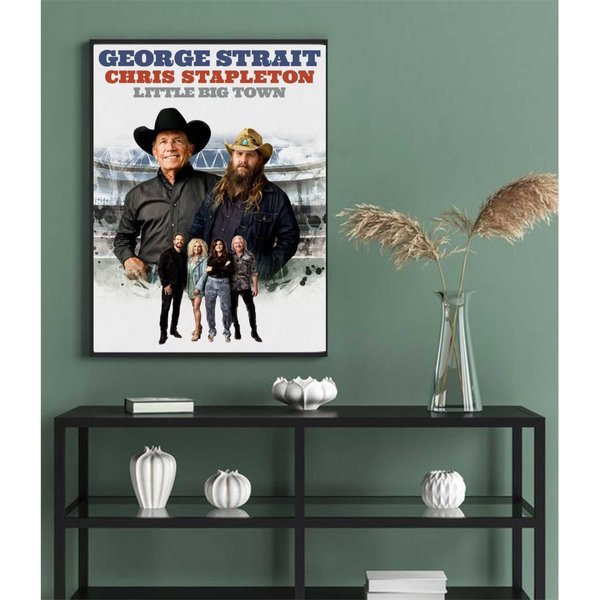 Chris Stapleton Little Big Town Tour 2023 Poster-image
