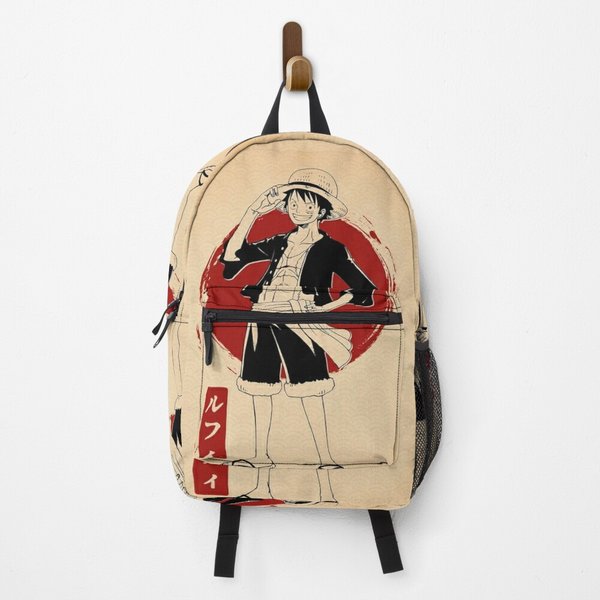 Luffy One Piece Anime Backpack-image