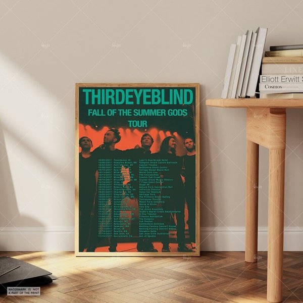 Third Eye Blind's Fall Of The Summer Gods Tour Poster-image