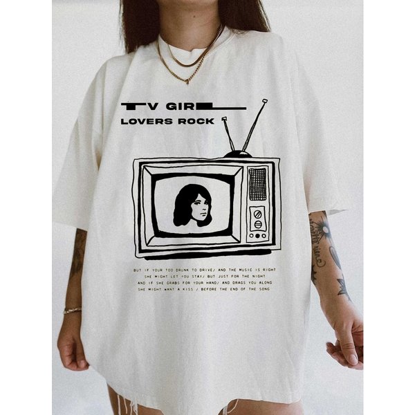 Tv Girl Lovers Rock Shirt, Tv Girl Tee, Pop Indie Band T-Shirt-image