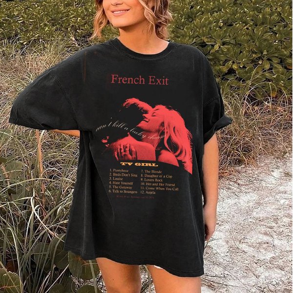 Tv Girl T-Shirt - French Exit T-Shirt, Tv Girl French Exit Album Merch-image