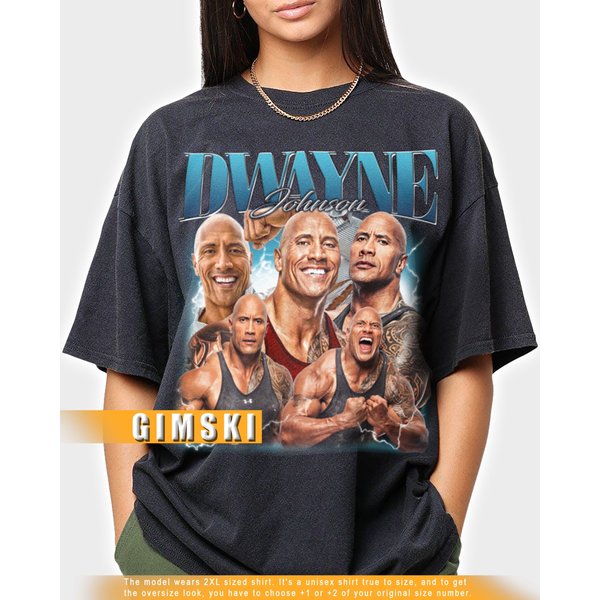 Dwayne Johnson Shirt Vintage-image