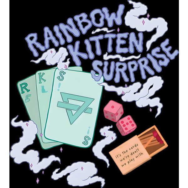 Rainbow Kitten Surprise Poster-image