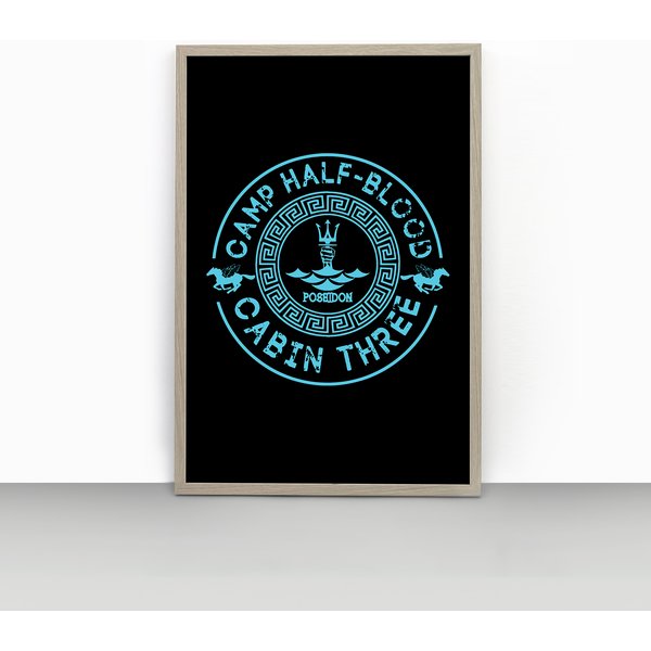 Camp Half Blood - Half Premium Matte Vertical Poster-image