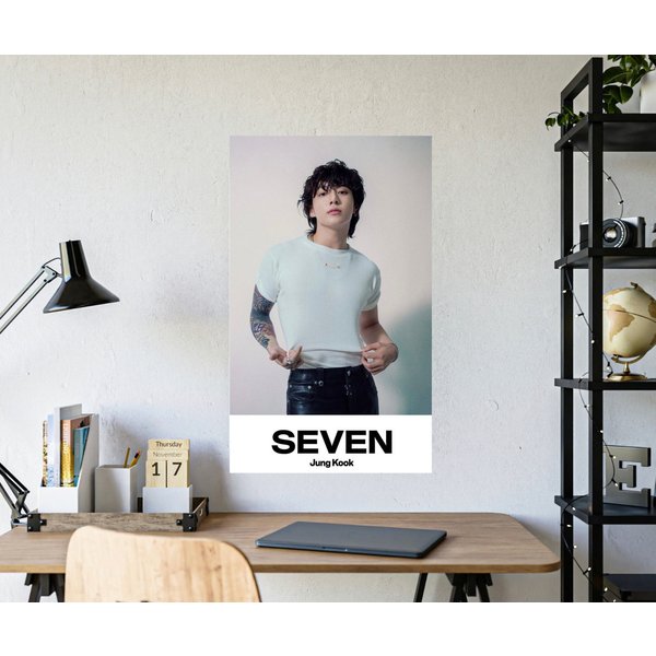 Bts Jungkook Solo Seven Poster-image