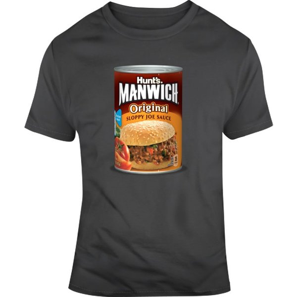 Hunt's Manwich Original Can Food Sloppy Joes Sauce T Shirt-image