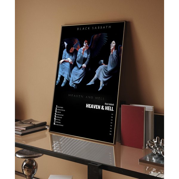 Black Sabbath - Heaven Hell | Album Cover Poster-image