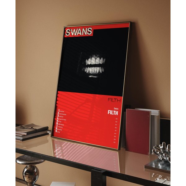 Swans - Filth Album Cover Poster-image