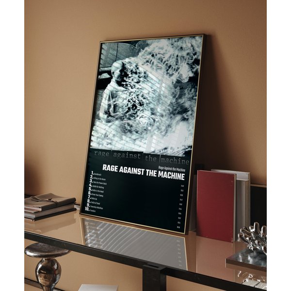 Rage Against - Rage Against Album Cover Poster-image