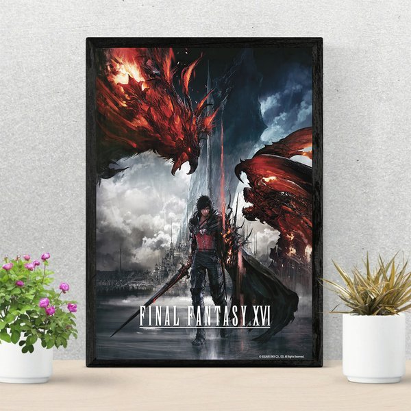 Final Fantasy Xvi Premium Matte Vertical Poster-image