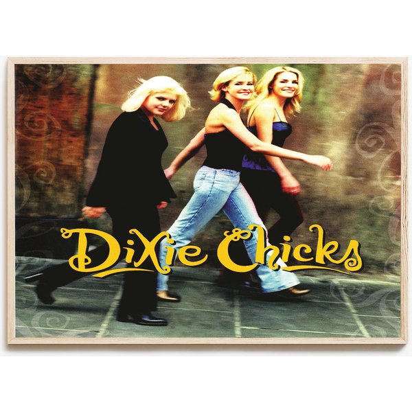Dixie Chicks Font Premium Matte Vertical Poster-image