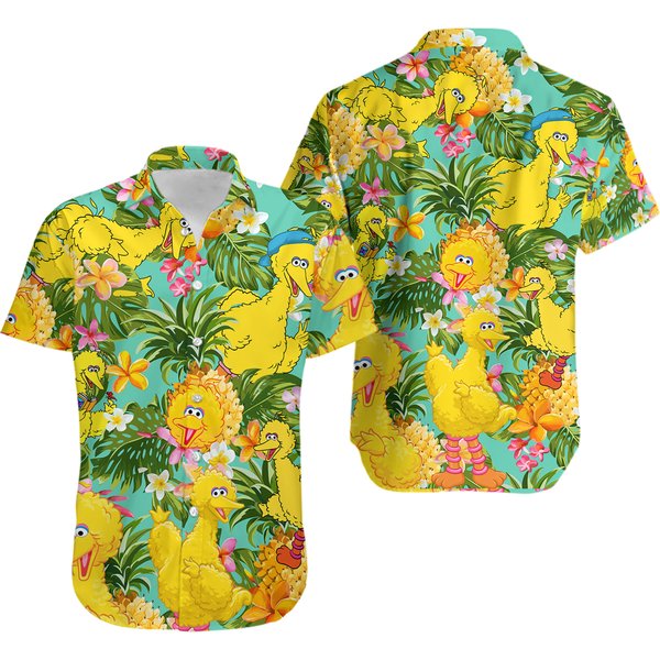 Big Bird Hawaiian Shirt, Hawaii Holiday Beach Shirt-image