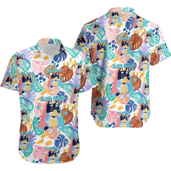 Blueydad Rad Dad Hawaiian Shirt-image