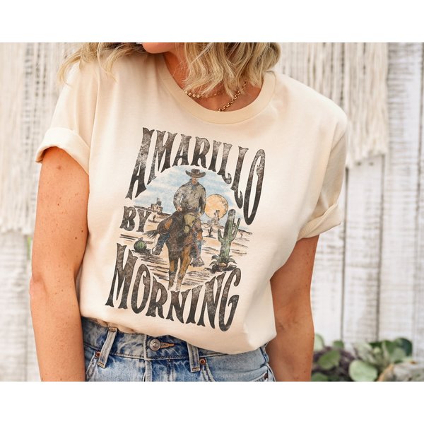 Amarillo By Morning Shirt, Amarillo Shirt, Country Shirt, Texas Shirt-image