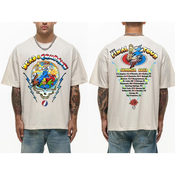 Dead And Company The Final 2023 Summer Tour T-Shirt-image