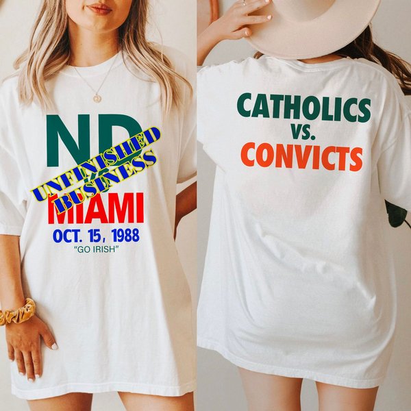 Catholics Vs Convicts Vintage 1988 Shirt, Catholics Vs Convicts Shirt-image