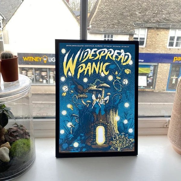 Widespread Panic Orion Amphitheater July 28-30, 2023 Tour Poster-image