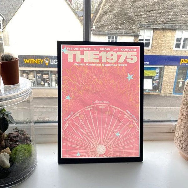 The 1975 Lollapalooza, Chicago, Il August 4Th 2023 Poster-image