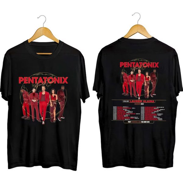 Pentatonix The World Tour Summer 2023 Shirt, Pentatonix Band Fan Shirt-image