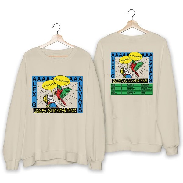 Alvvays And Alex G 2023 Tour Shirt, Alvvays And Alex G Co Headline Tour Shirt
