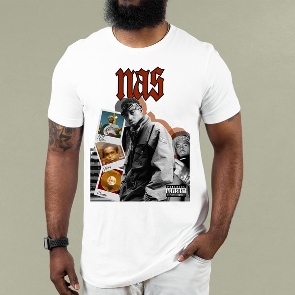 Nas T-Shirt Vintage Nas T-Shirt-image