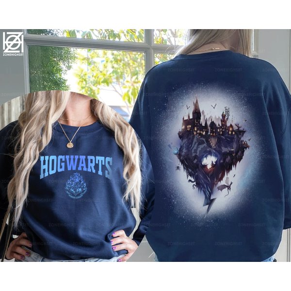 Hogwarts: Never Tickle A Sleeping Dragon Double Sides Sweatshirt