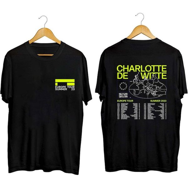 Charlotte De Witte Europe Tour 2023 Shirt, Charlotte De Witte Fan T Shirt-image