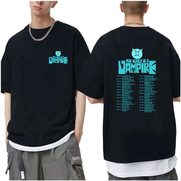 The World Is A Vampire Tour Vintage Shirt-image