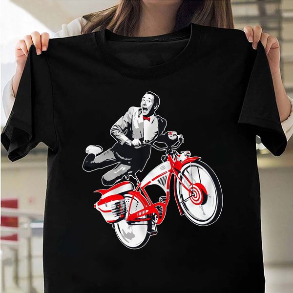 Pee Wee Herman's Big Adventure Bike T Shirt-image