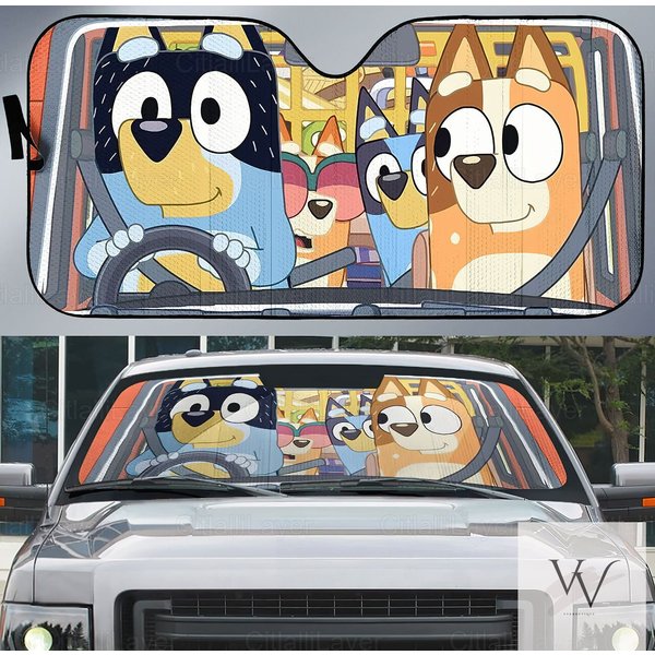 Blueydad Auto Sun Shade, Blueydad Car Sun Shade-image