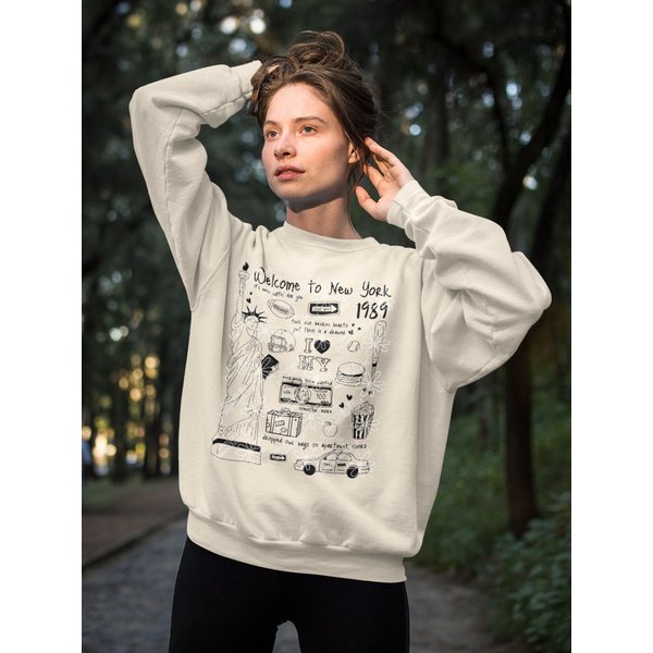 Welcome To New York Sweatshirt, Ts 1989 Sweatshirt-image