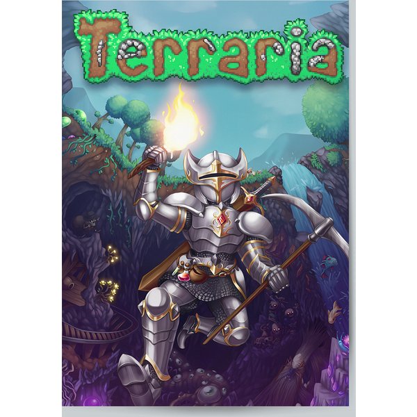 Terraria Game Poster-image