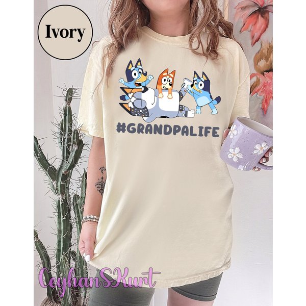 Grandpa Life Blueydad Shirt, Blueydad Grandpa Life T-Shirt-image