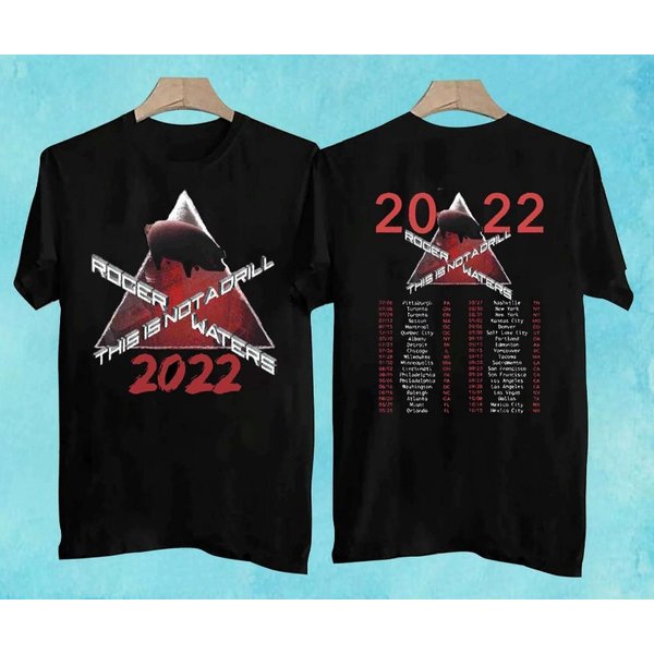 Roger Waters 2022 This Is Not A Drill Concert Tour Shirt-image