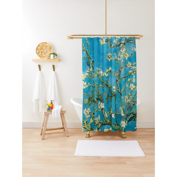 Vincent Van Gogh Almond Blossom | Shower Curtain-image