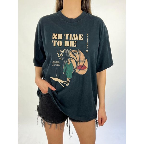 No Time To Die Billie Eilish Shirt, Billie Eilish Tour T-Shirt-image