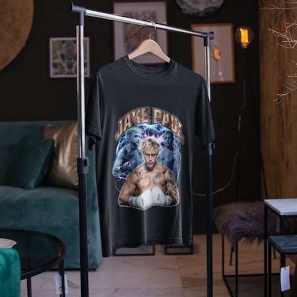 Vintage Jake Paul Shirt Boxing Player Shirt, Gift For Boxing Player Fan Shirt-image