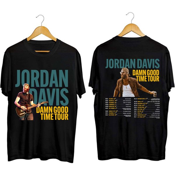 Jordan Davis Damn Good Time Tour 2023 Shirt-image
