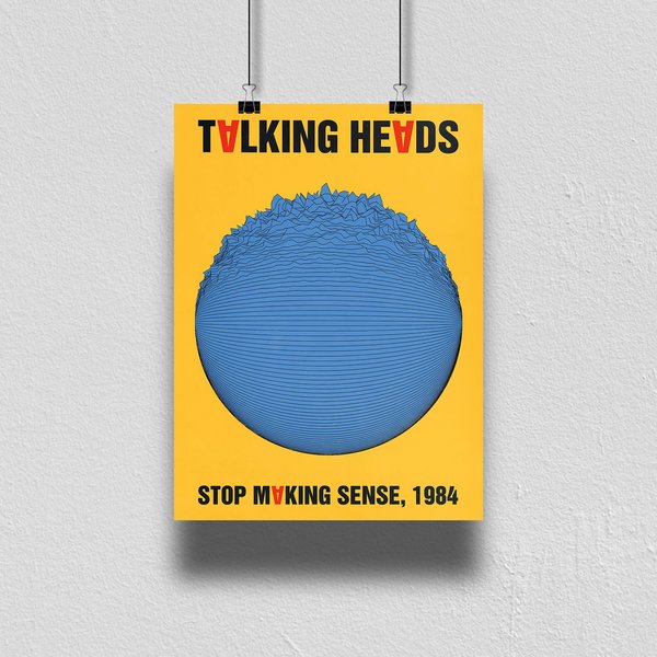 Talking Heads Music Poster-image